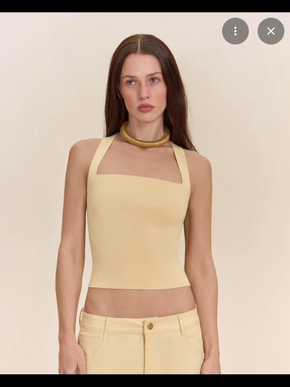 Cult Gaia Crawford Knit Top
